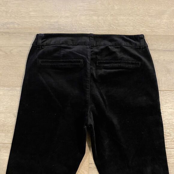 Old Navy Pixie Velour Pants ~ Sz 2R ~ Black ~ Mid Rise ~ 26.5" Inseam - Picture 7 of 7